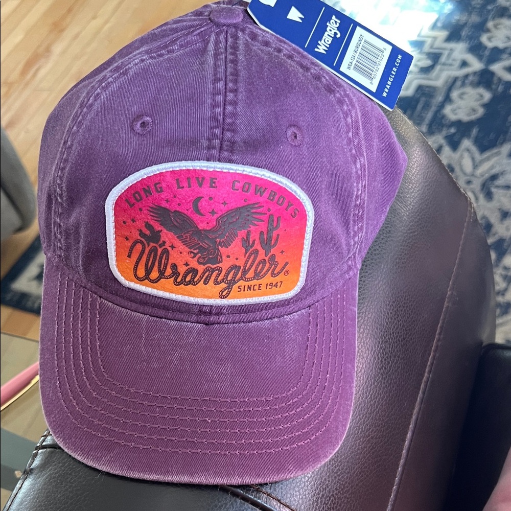 Wrangler Purple and Orange Women's Hat